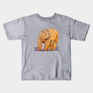 Mother Bear Kids T-Shirt